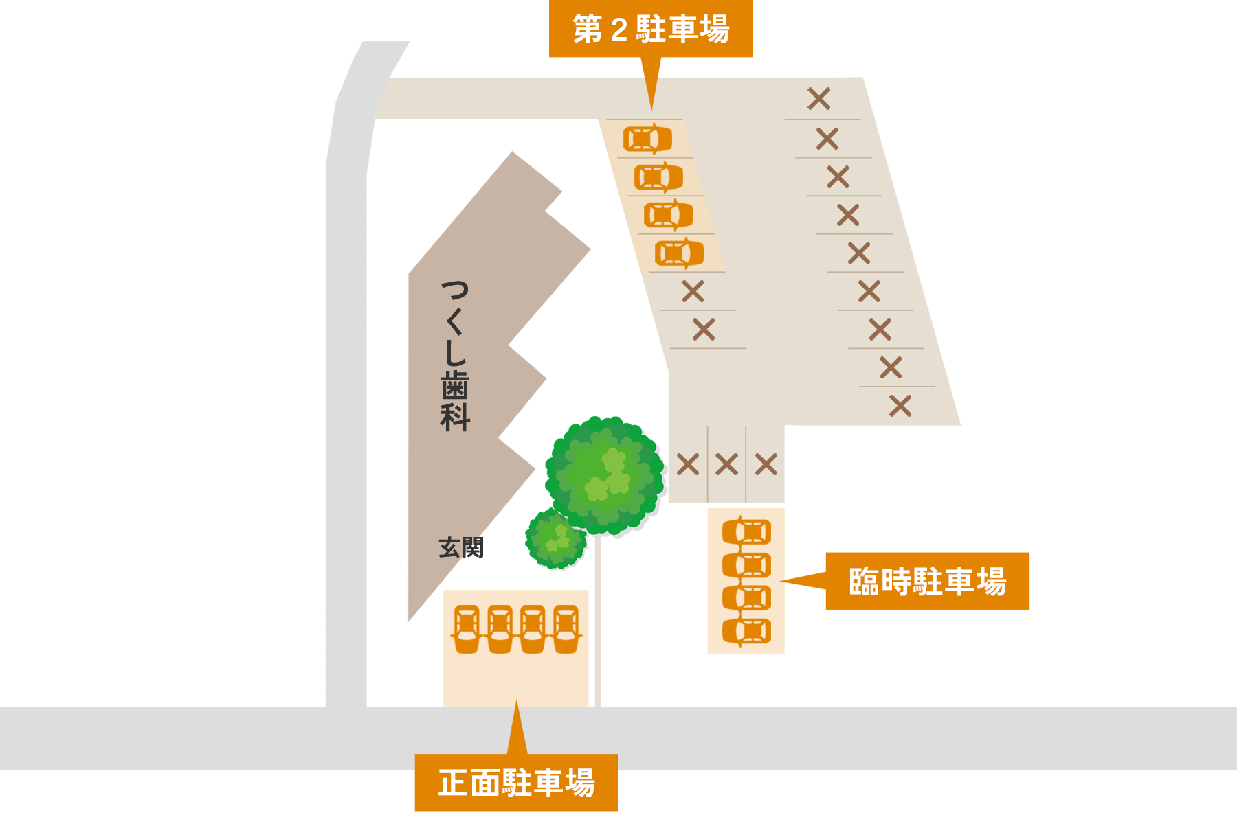 駐車場のご案内