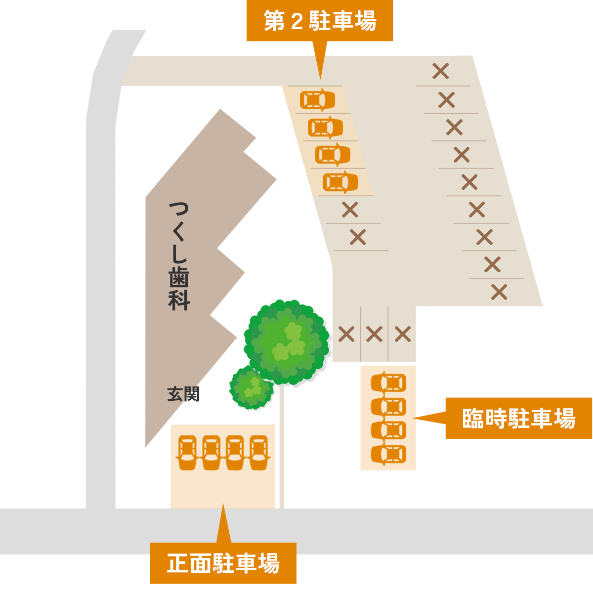 駐車場のご案内
